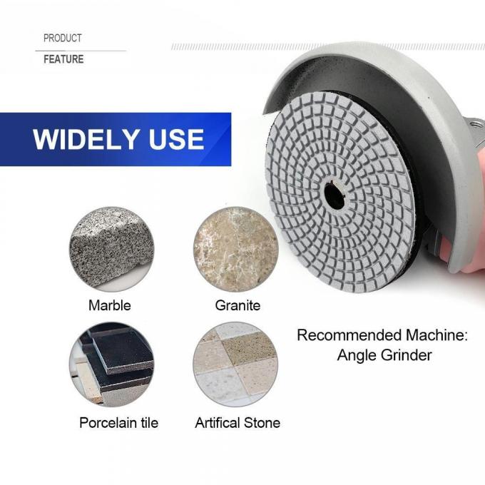 Xr 4′′diamond Polishing Pads Stone Dry Grinding