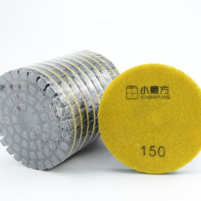 Trockene Diamantbodenpolierplatte Metall Nest Paket Bruttogewicht 0,740kg kann angepasst werden