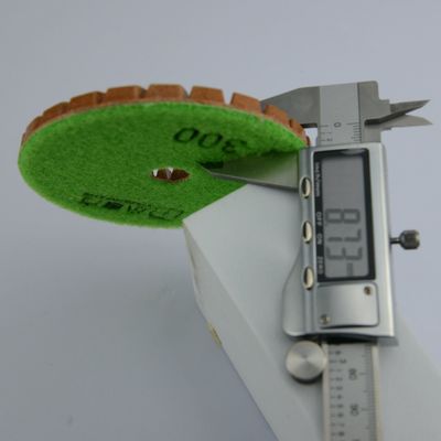 100 mm Diamantwasserharz Polsterpad für Granit und Marmor Xiaomofang Vollzahlung