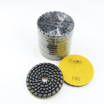 100 mm Diamantwasserharz Polsterpad für Granit und Marmor Xiaomofang Vollzahlung