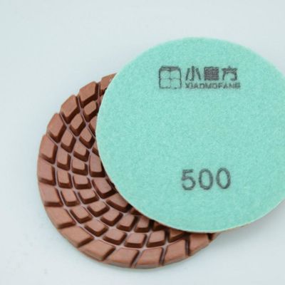 100 mm Diamantwasserharz Polsterpad für Granit und Marmor Xiaomofang Vollzahlung