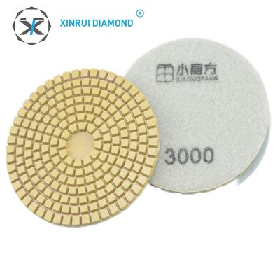 Xr 3-Stufen-Diamantpolierpad Nasspolierkorn Größe 50 -3000 Für Steinpolieren