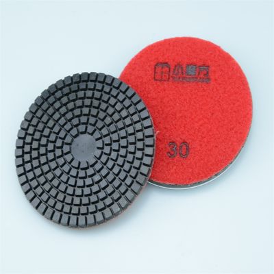 Steinmarmor Granit 7-Schritte Diamant Polierpads 50-3000 Grit Dauerhafte und Cup Design