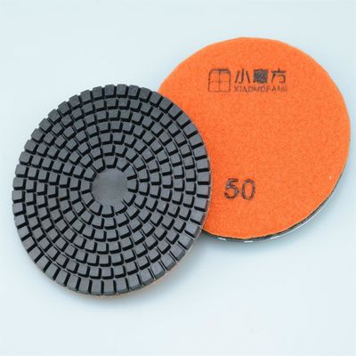 Steinmarmor Granit 7-Schritte Diamant Polierpads 50-3000 Grit Dauerhafte und Cup Design