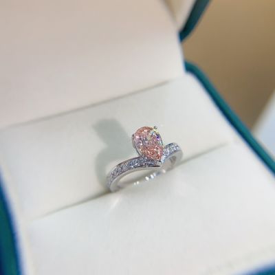 18K Weißgold Diamantring Kollektion Anpassungsfähiges Labor Diamant Schmuck mit Diamanten