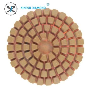 Hochgeschwindigkeit und Glanz Terrazzo Polieren mit Xinrui Diamant Pad angepasst werden