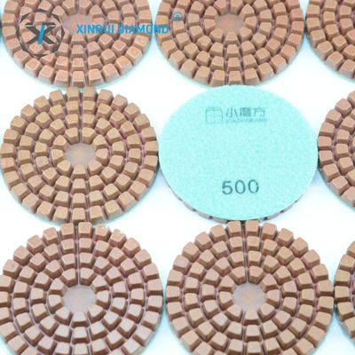 Hochgeschwindigkeit und Glanz Terrazzo Polieren mit Xinrui Diamant Pad angepasst werden