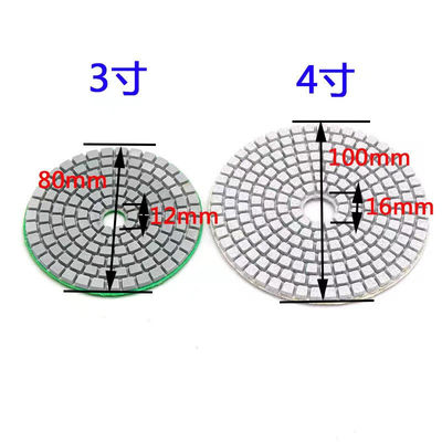 Xinrui Diamant Polishing Pad angepasste Anforderung zum Polieren von kristallisiertem Glas